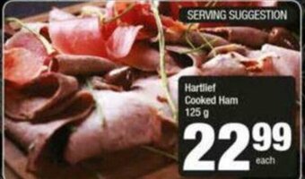 Hartlief Cooked Ham 125g