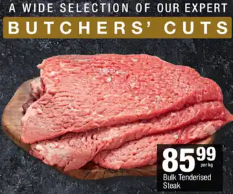 Checkers Hyper Bulk Tenderised Steak offer