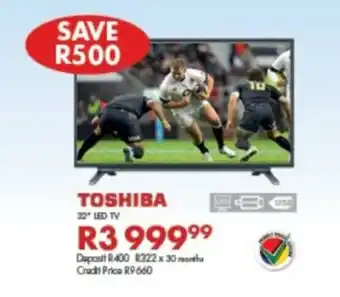 Toshiba - 32" LED TV