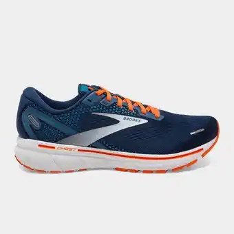 Totalsports Men's brooks ghost 14 blue/orange shoe offer