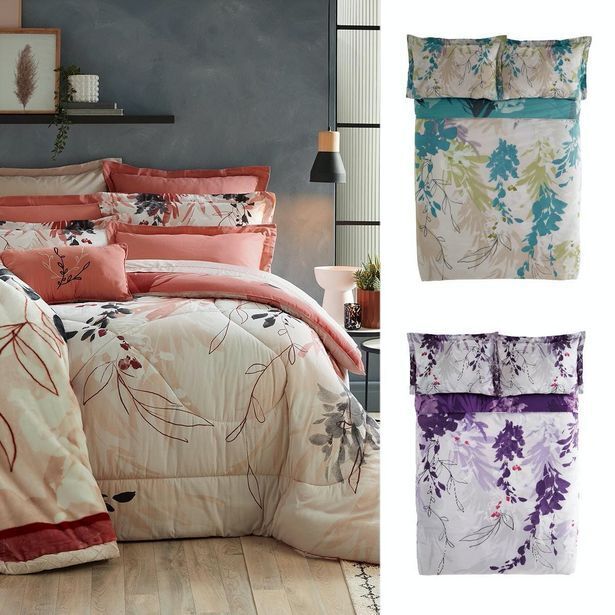 Alexis 15piece essentials comforter set offer at HomeChoice