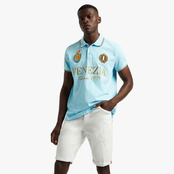 Fabiani Rip and repair white shorts offer