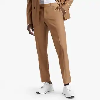 Camel suit trouser