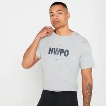 Nike performance m dri fit tee mat fraser hwpo grey heather