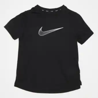 Zando Nike girls dri fit one short sleeve tee black/white offer