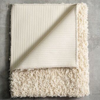 Cotton bay ultra soft non-slip mat - ivory cloud