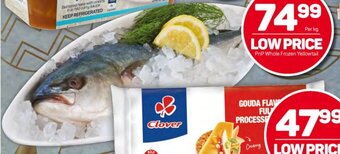 Pick n Pay PnP Whole Frozen Yellowtail offer