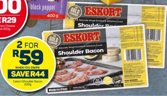 Pick n Pay Eskort Shoulder Bacon 200g offer