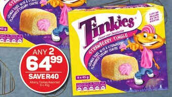 Pick n Pay Albany Tinkies Assorted offer