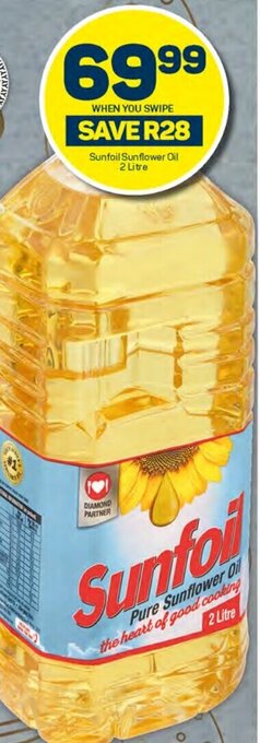 Sunfoil Sunflower Oil 2 Litre
