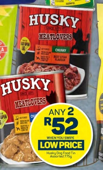 Pick n Pay Husky Dog Food Tin Assorted 775g offer