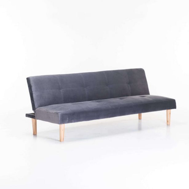 Alf velvet sleeper couch offer at Decofurn