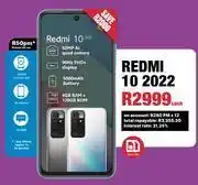 MRP Redmi 10 2022 smartphone offer
