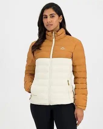 Cape Union Mart K-way women's colourblock ember re: down jacket offer