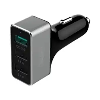 Unitek 3-port usb car charger