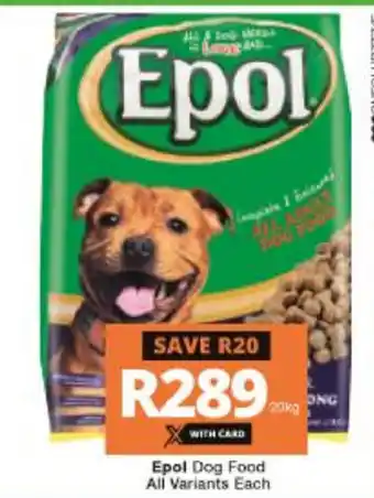 Checkers Hyper Epol Dog Food offer