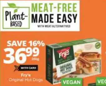 Checkers Hyper Fry's Original Hot Dogs offer
