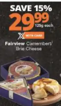 Fairview Camembert/Brie Cheese