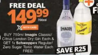 Imagin Classic/Citrus London Dry Gin