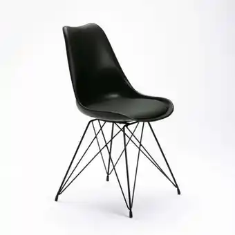 Decofurn Elia black leg dining chair offer