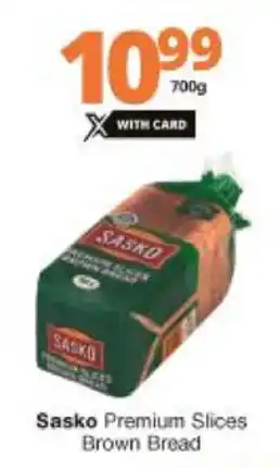 Checkers Hyper Sasko Premium Slices Brown Bread offer