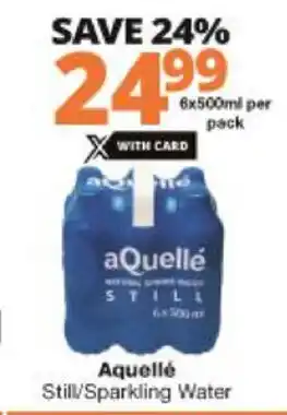 Aquellé Still/Sparkling Water 6x500ml