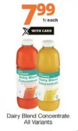 Dairy Blend Concentrate 1L