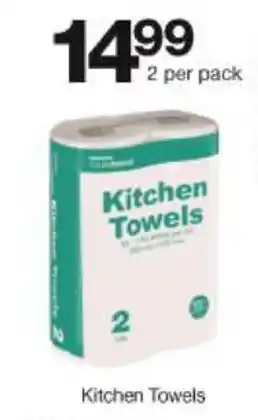 Checkers Hyper Kitchen Towels 2 per pack offer