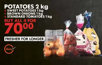 Woolworths Potatoes 2kg offer