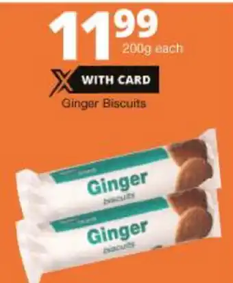 Checkers Hyper Ginger Biscuits 200g offer