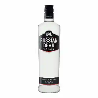 Russian bear premium triple distilled vodka (1x750ml)