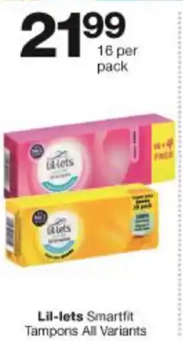 Lil-lets Smartfit Tampons