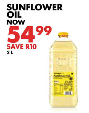 Woolworths Sunflower Oil 2L offer