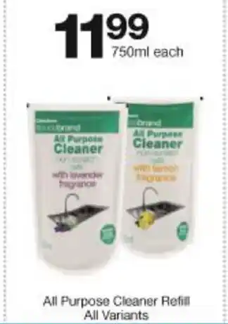 Checkers Hyper All Purpose Cleaner Refill 750ml offer