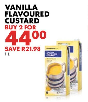 Woolworths Vanilla Flavoured Custard 1L offer