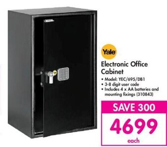 Makro Yale Electronic Office Cabinet offer