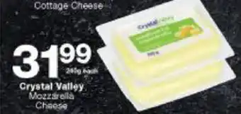 Checkers Crsytal Valley Mozzarella Cheese offer