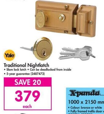 Makro Yale Traditional Nightlatch offer
