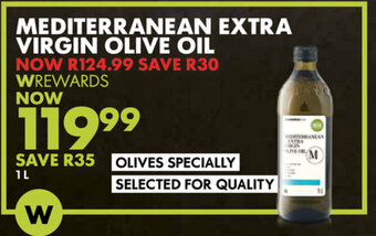 Woolworths Mediterranean Extra Virgin Olive Oil 1L offer