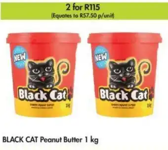 Makro Black CAT Peanut Butter 1kg offer