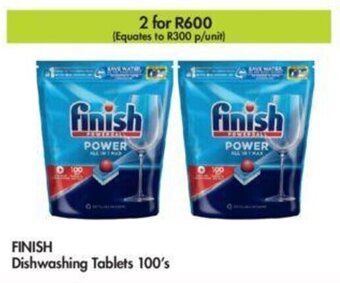 Makro Finish Dishwashing Tablets 100's offer