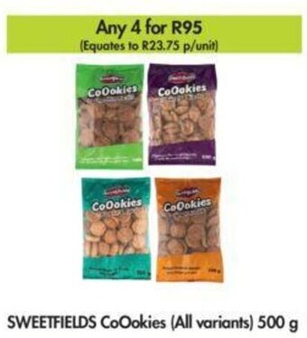 Makro Sweetfields CoOokies (all variants) 500g offer