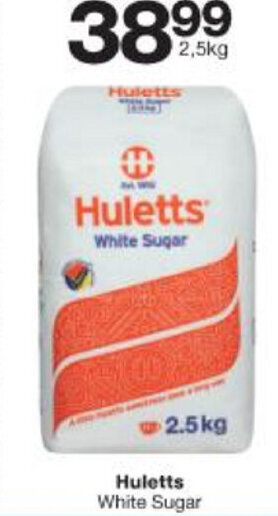 Checkers Huletts White Sugar 2,5kg offer