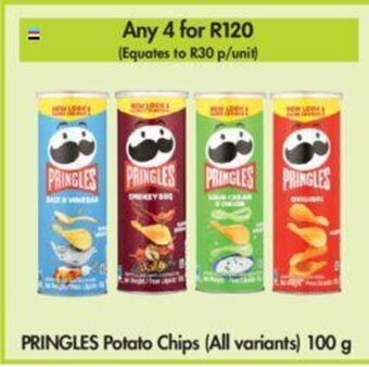 Makro Pringles Potato Chips (all variants) 100g offer
