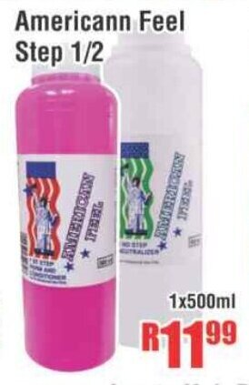 Americann Feel Step 1/2 1x500ml