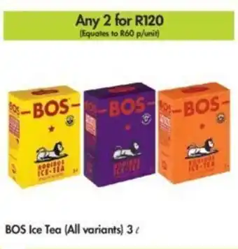 Makro BOSC Ice Tea (all variants) 3 l offer