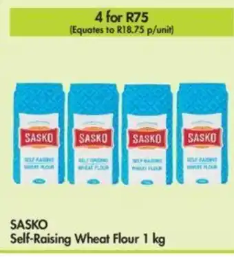 Makro Sasko Self-Raising Wheat Flour 1 kg offer