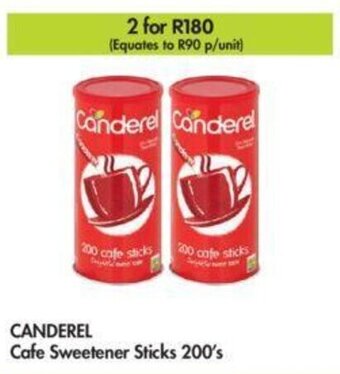 Makro Canderel Cafe Sweetener Sticks 200's offer