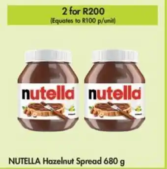 Makro Nutella Hazelnut Spread 680g offer