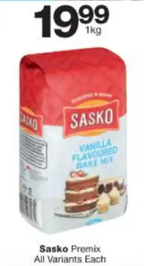 Checkers Sasko Premix 1kg offer